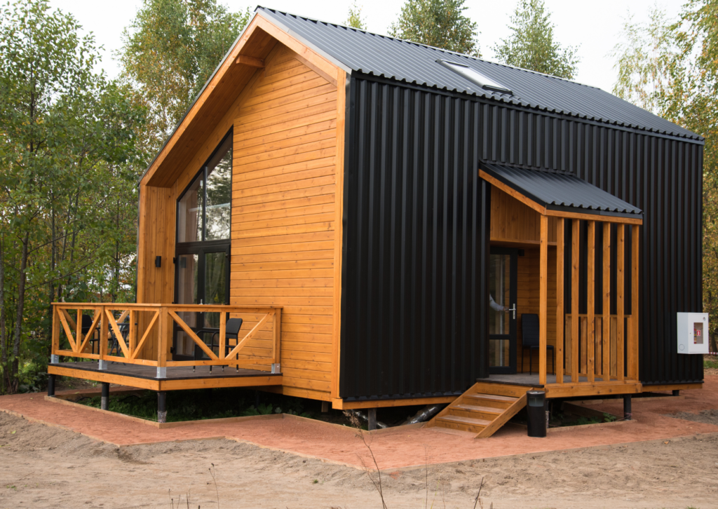 масивни къщи - дървени къщи